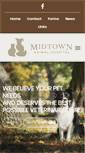 Mobile Screenshot of midtownanimalhospital.ca