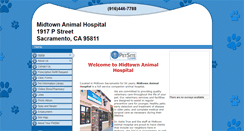 Desktop Screenshot of midtownanimalhospital.com